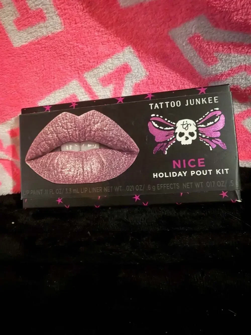 Tattoo Junkee Nice Holiday Pout Kit